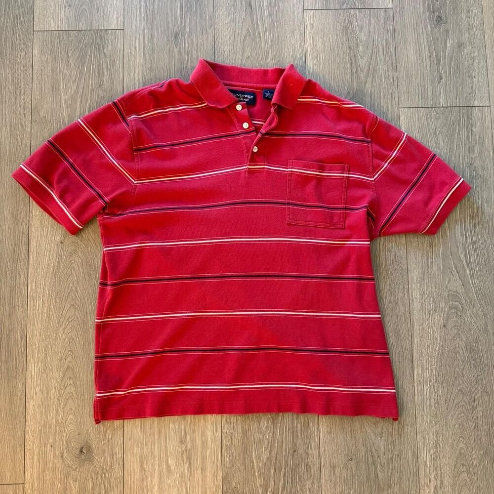 Vintage Roundtree-Yorke Red Polo